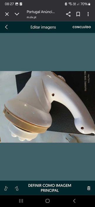 Máquina massagem, pistola massagem nova