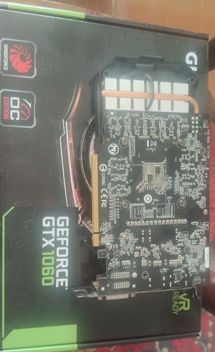 Відеокарта GIGABYTE GeForce GTX 1060 WINDFORCE OC 6G