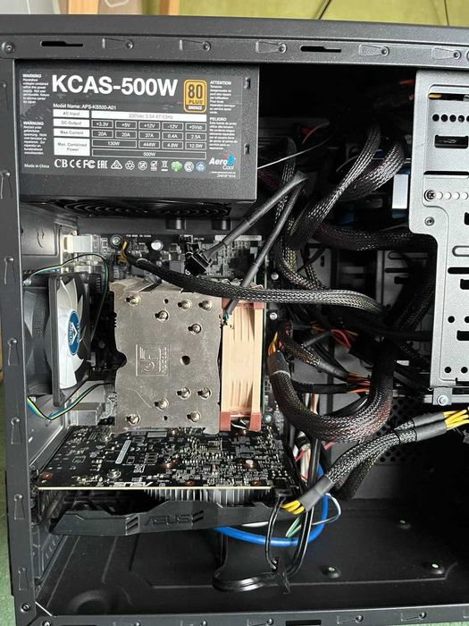 Комп'ютер у зборі на базі Intel Core i5-7400 + nVidia GTX 1060 3Gb