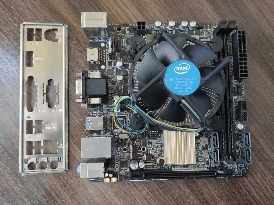 Игровой мини комплект 1151 сокет материнская плата Mini-ITX 110 чипсет ...