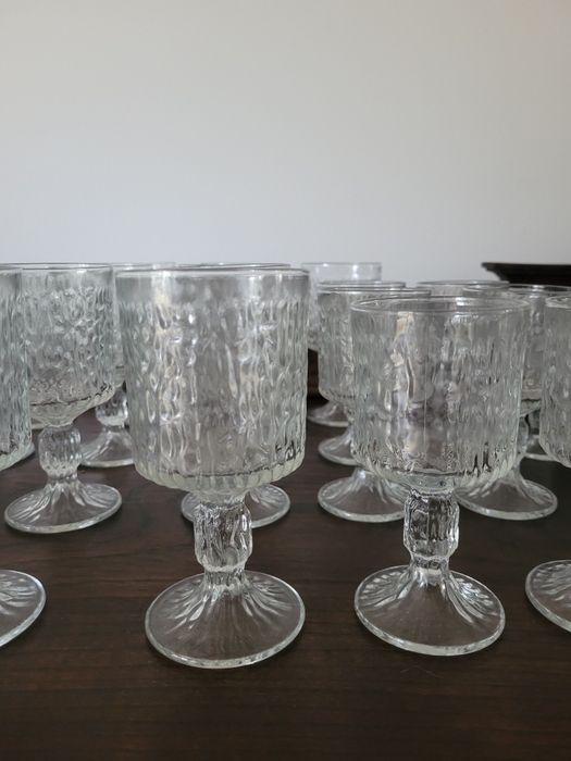 Copos Vintage de Vidro
