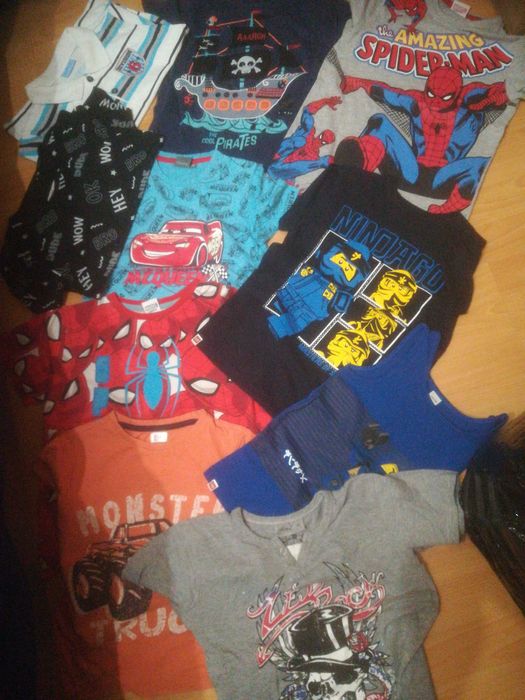 R. 122 koszulki 8szt plus 3szt