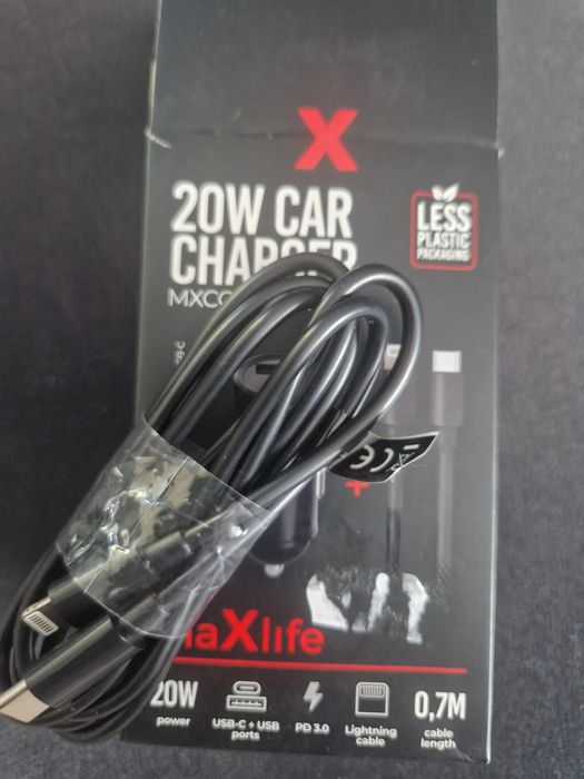 Nowy tylko kabel USB-C + USB ports