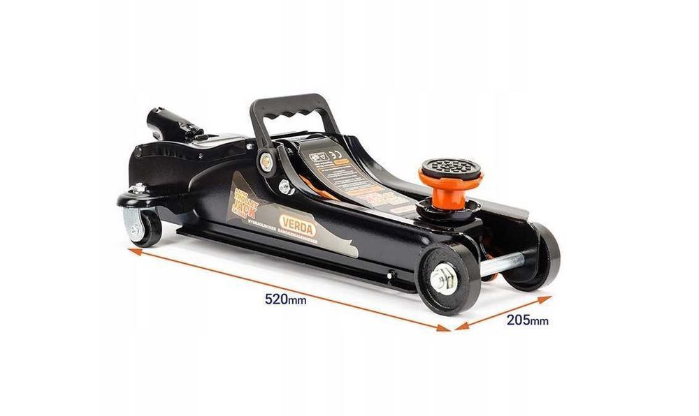 2,5T ŻABA Niskoprofilowy PODNOŚNIK HYDRAULICZNY Super jakość!