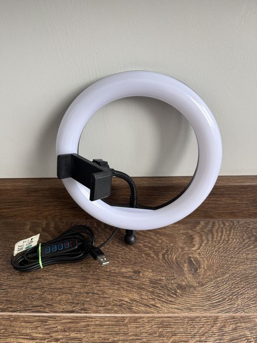 Lampa pierścieniowa led nowa