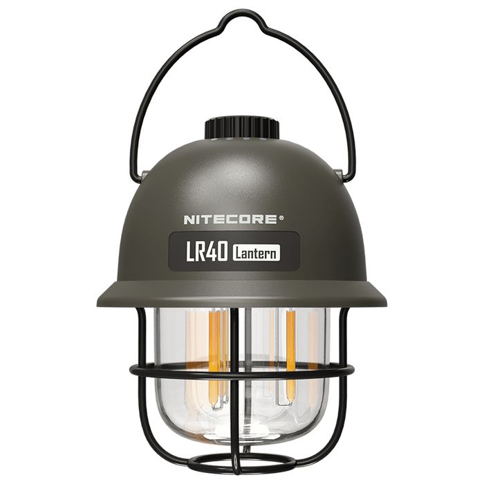 2в1 - Ліхтар кемпінговий + Power Bank Nitecore LR40, зелений