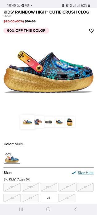 Crocs | розмір ј3 | ОРИГІНАЛ