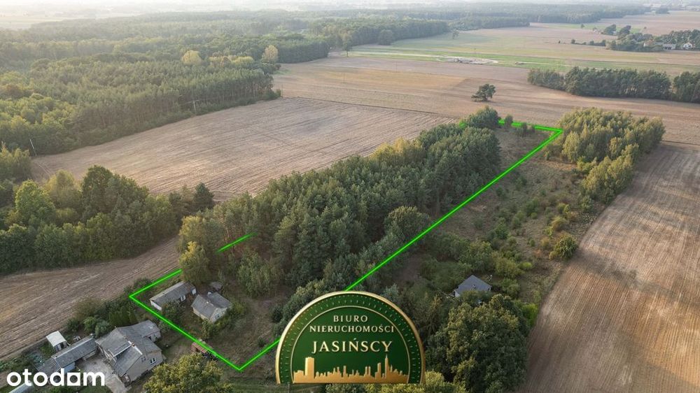 Działka z lasem i WZ, Sprzedaż 1,11 ha, Trzcianka