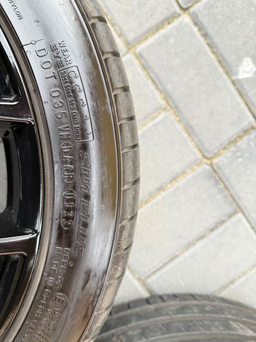 Felgi aluminiowe 5x100 16” z oponami letnimi 205/45 R16