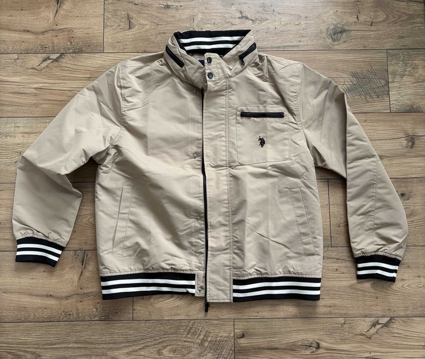 U.S. Polo Assn. kurtka męska YACHT beżowa  XL zara, ralph