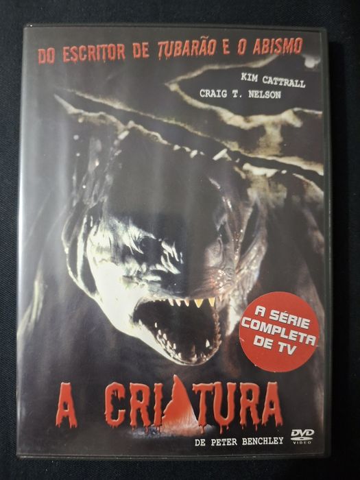 DVD A Criatura, do escritor de Tubarão e O Abismo.