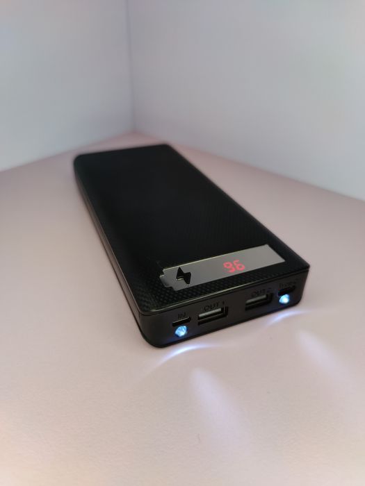 PowerBank 27000 mah QC, PD швидка зарядка, Повербанк реальною ємкістю
