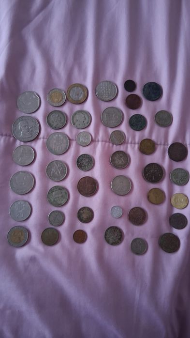 Varias moedas portuguesas