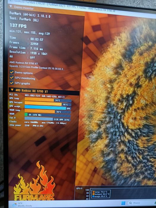 Pc i5-11, video 8gb, 16ram