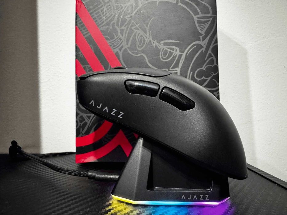 +ДОКСТАНЦІЯ! PAW3395! AJAZZ AJ179 PRO Бездротова ігрова миша Apex|DPI 26k