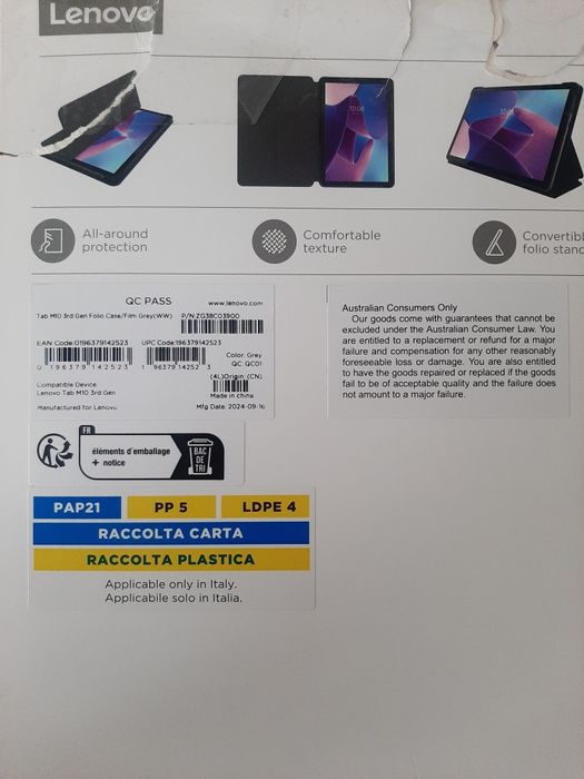 Чехол для планшета Lenovo Tab 10