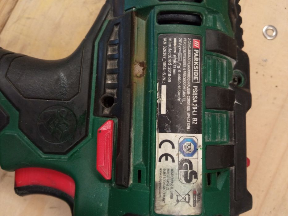 Aparafusadora com bateria