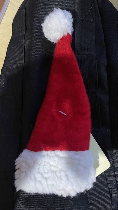 Шапка новогодняя для бутылки