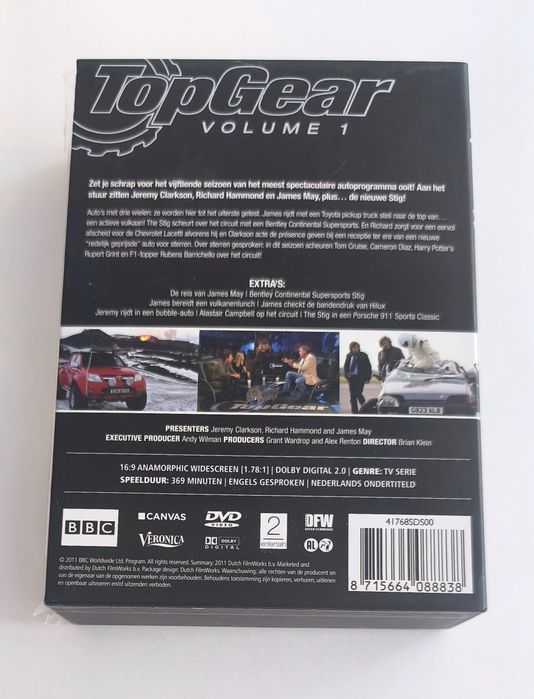 Série Top Gear Volumes 1 + 2 + 3 + 4 + 5