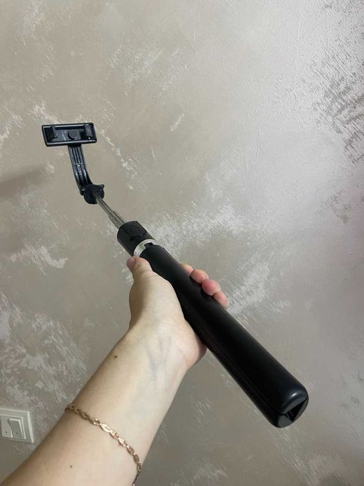 Селфи палка 3в1 монопод - тренога штатив трипод с пультом R1-L