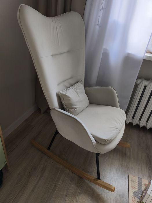Fotel bujany wysoki