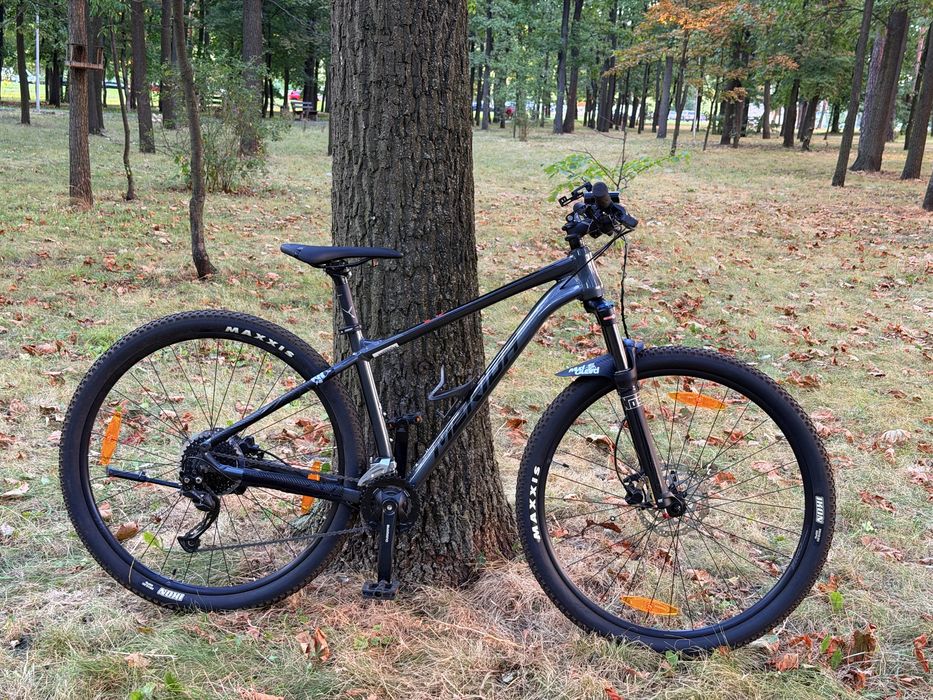 велосипед 29 Merida BIG NINE 100 IV1 dark silver 2024