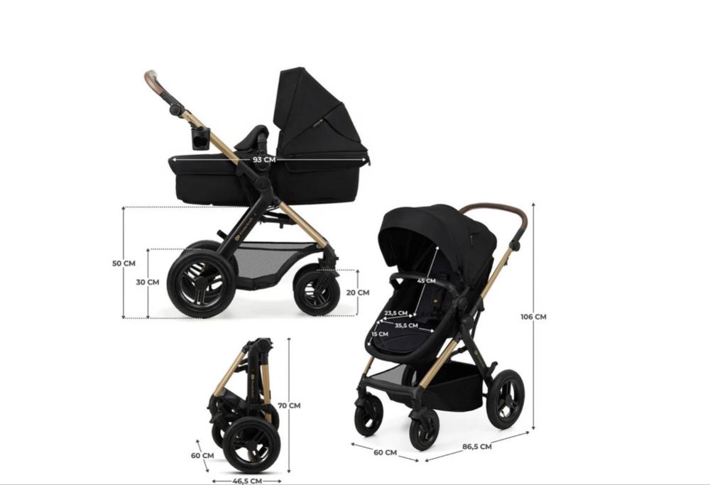 Carrinho bebé 4 em 1