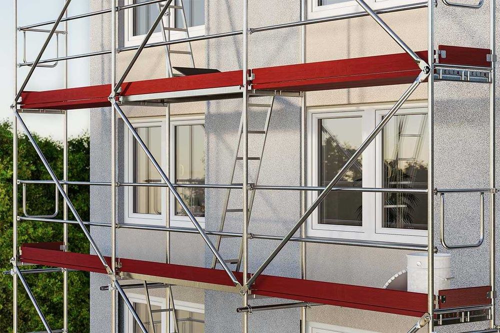 Rusztowania Plettac Elewacyjne Wynajem 100m2