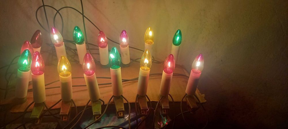 Lampki choinkowe RETRO