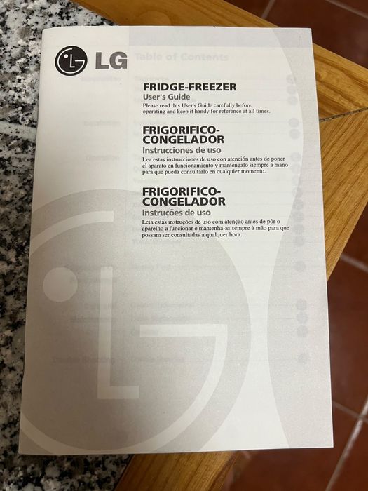 Frigorífico LG combinado