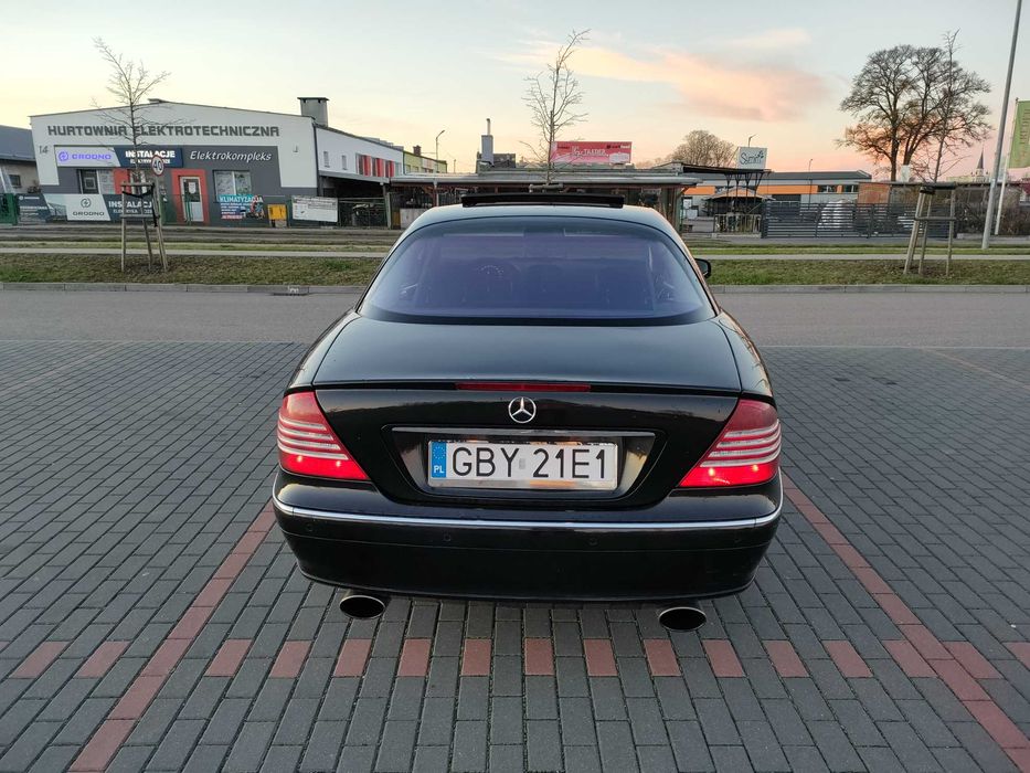Mercedes cl 600 v12