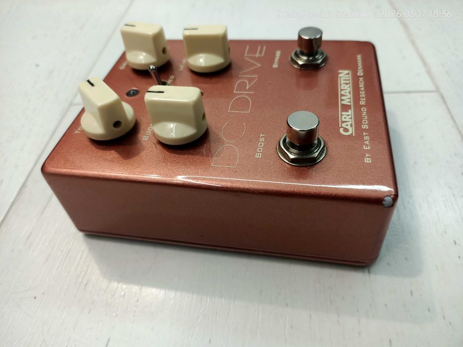 Overdrive + boost Carl Martin