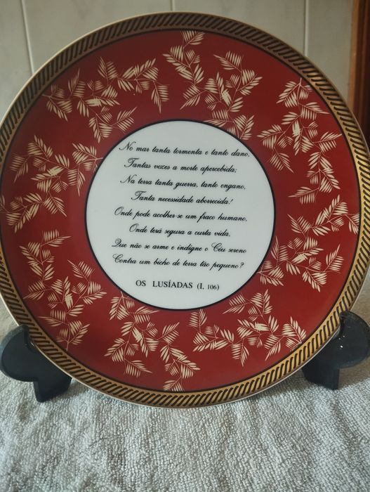 Prato decorativo "Os Lusíadas " edição limitada