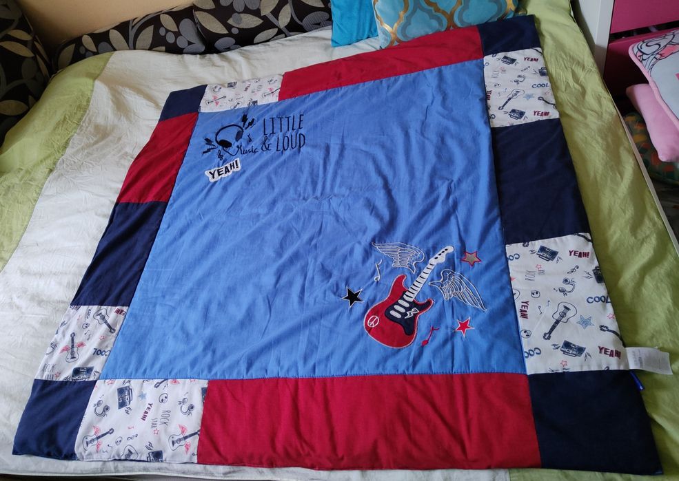 Lupilu 115x115 Kołderka - Mata do raczkowania, narzuta