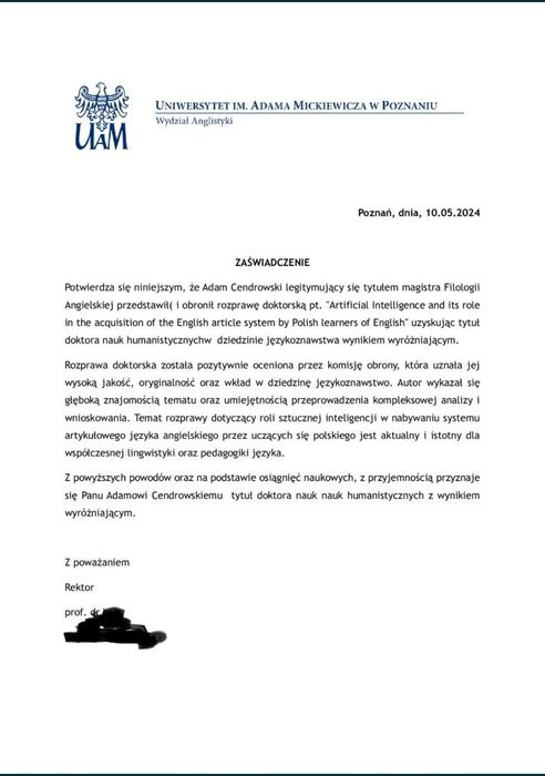 Angielski online – native speaker, doktor, obecnie student na Yale