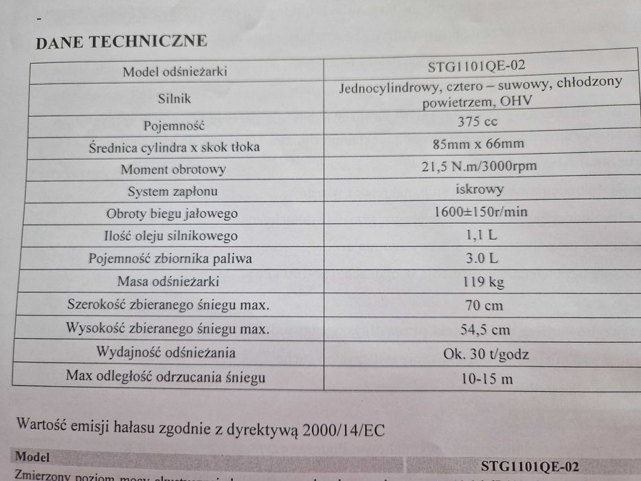 Odśnieżarka Hortmasz 15 km REZERWACJA Mszczonów • OLX.pl