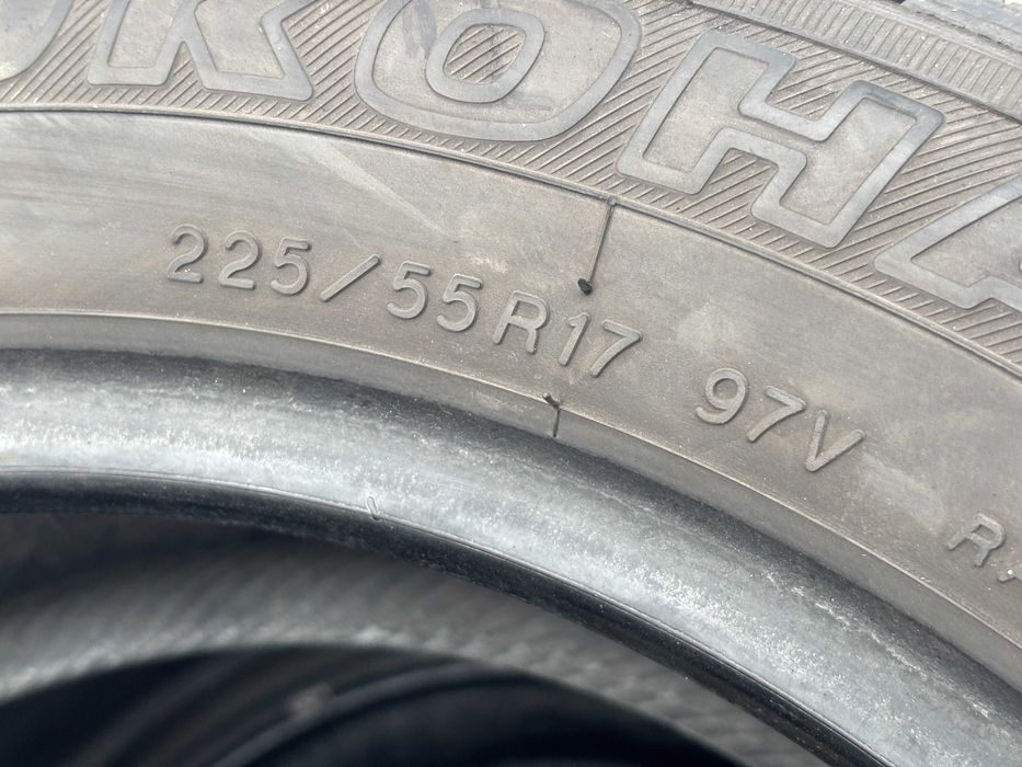225-55-R17 YOKOHAMA G98 4штуки резина шині GERMANY 2023