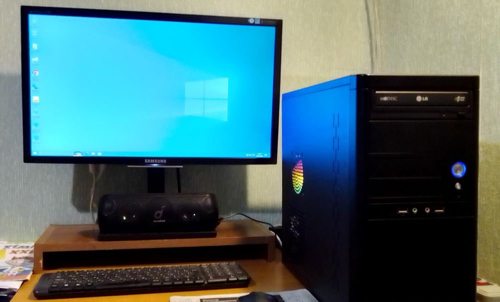 СУПЕР игровой компьютер Xeon 12 ядер, до 32Гб DDR4, RX470 8Гб, SSD HDD