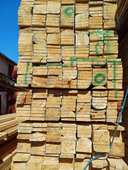 Дошка обрізна стругана, дошка обрізна суха, СКЛАД пиломатериалов Киев