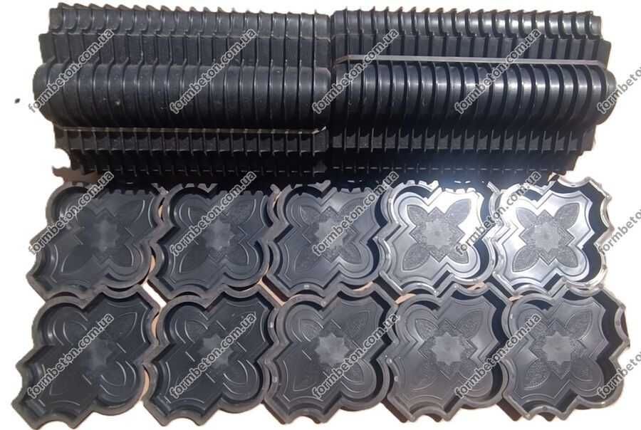 Пешеходная дорожка своими руками Формы для плитки 60 шт за 1500грн