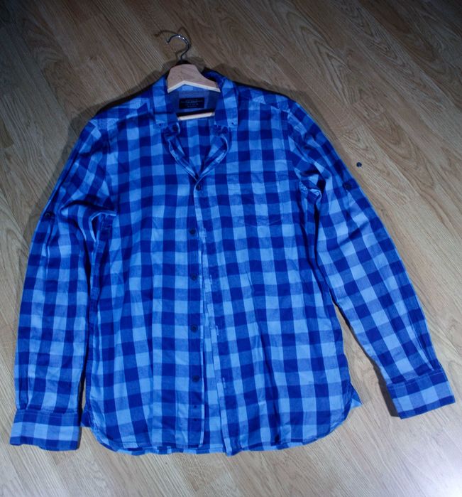 Camisa aos quadrados Pull and Bear