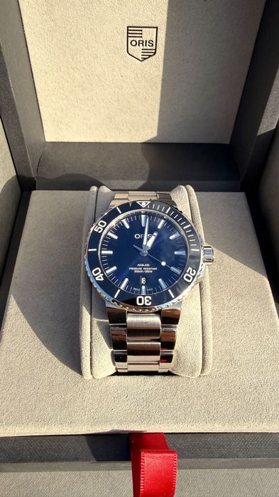 Zegarek Oris Aquis II 43 mm full set