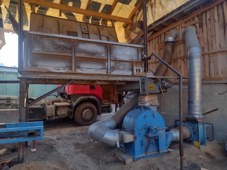 Linia do mielenie zrębki