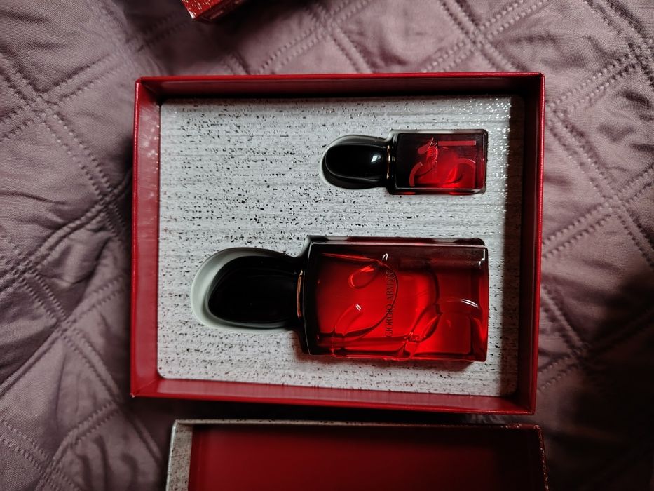 Zestaw perfumy damskie Giorgio Armani Si passion nowe 50ml+7mle