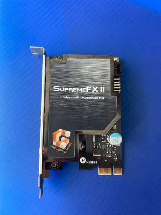 Karta muzyczna dźwiękowa Supreme FX II pci-e