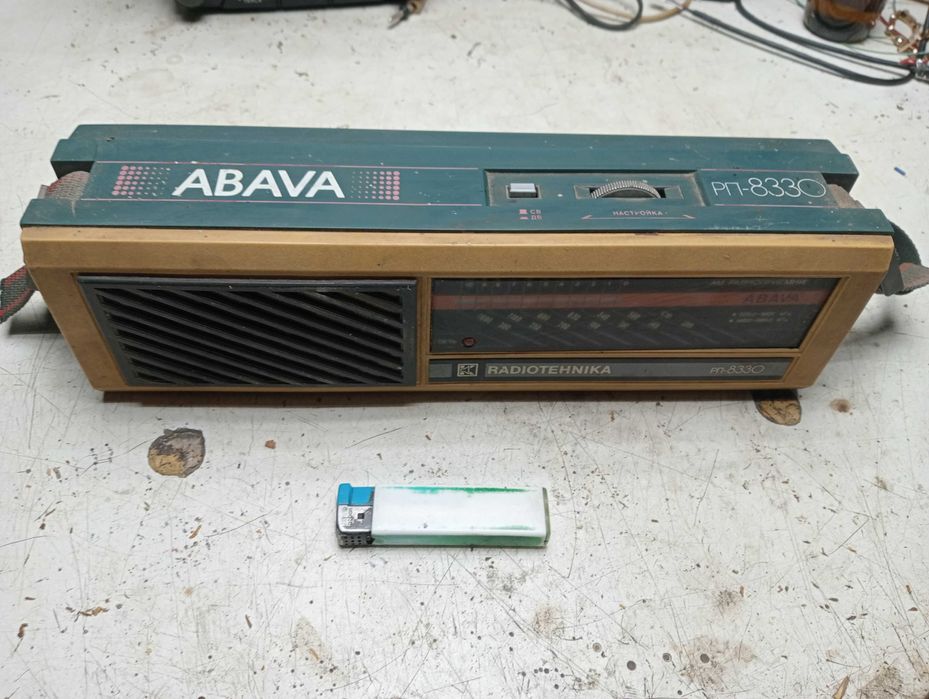 Приймач radiotehnika abava рп-8330