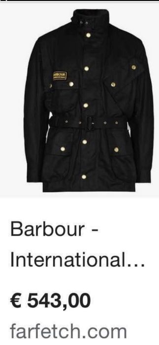 Barbour international Steve Macqueen Wax Jacket