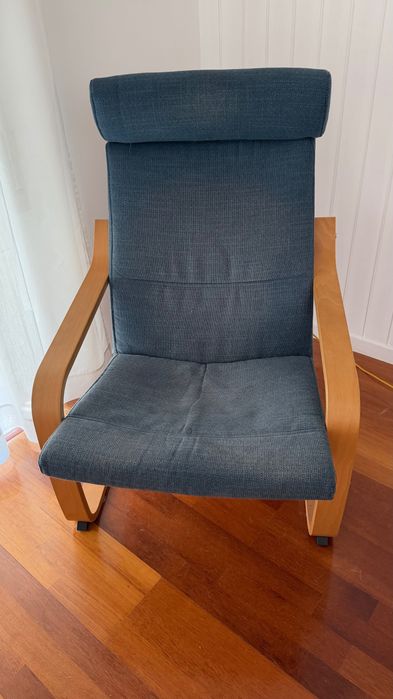 Cadeirão + Repousa Pés Poang Ikea