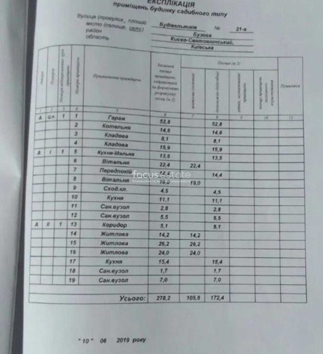 Без %. Продаж будинку 278м2 в с. Бузова. Введений в експлуатацію