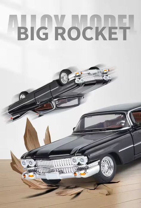 Ігрова Машинка Модель Ексклюзив Каділак 1967 Метал Модель Нова